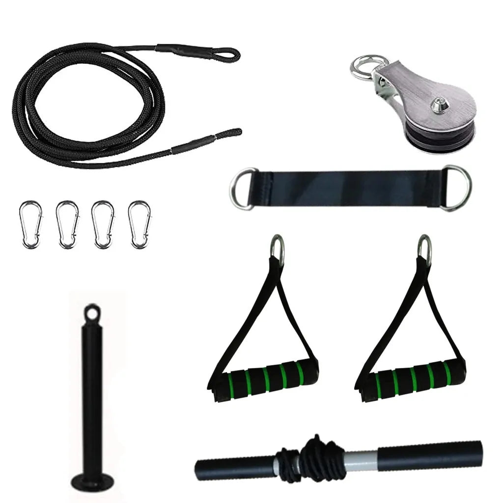 Equipo de Gimnasio para Entrenamiento con Cable Polea Fitness Diy