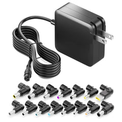 Belker 90W Cargador Universal para Laptop Adaptador de Corriente Cable de Alimentación Reemplazo para Dell Hp Acer Asus Lenovo Thinkpad Toshiba Samsung Sony Fujitsu Notebook Ultrabook Chromebook