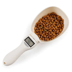 Báscula de Comida para Mascotas con Pantalla LCD