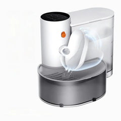Fuente de agua para gatos recargable y automática